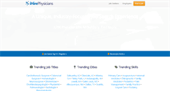 Desktop Screenshot of ihirephysicians.com